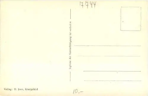 Königsfeld - Eingang zum Friedhof -771346