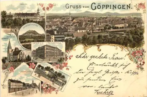 Gruss aus Göppingen - Litho -771384