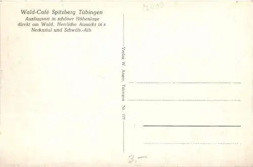 Tübingen - Wald Cafe Spitzberg -771446