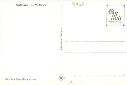 Reutlingen - Am Marktplatz -771494