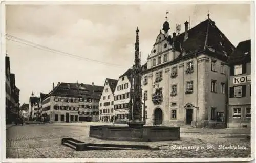 Rottenburg am Neckar - Marktplatz -771490