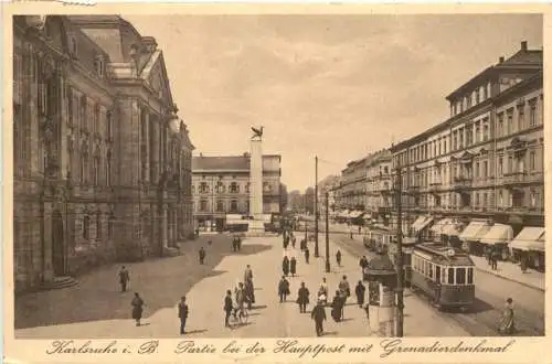 Karlsruhe - PArtie bei der Hauptpost -771612