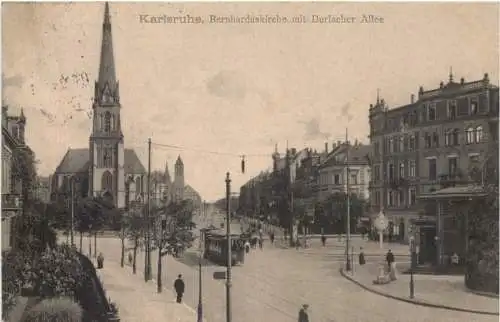 Karlsruhe - Bernharduskirche -771616