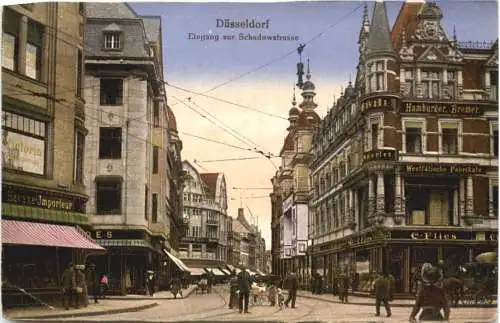 Düsseldorf - Eingang zur Schdowstrasse -771766