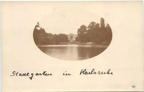 Karlsruhe - Stadtgarten -771628