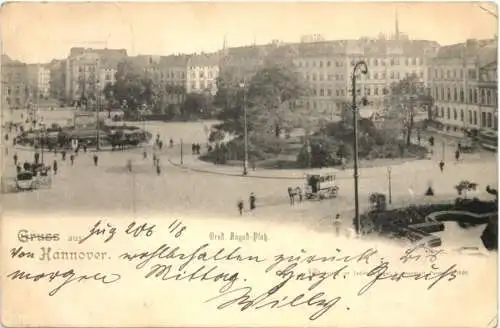 Gruss aus Hannover - Ernst August Platz -771896