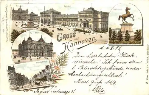 Gruss aus Hannover - Blick -771874