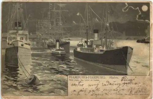 Hamburg-Harburg - Hafen -771942
