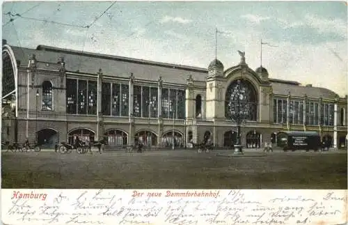 Hamburg - Der neue Dammtorbahnhof -771998