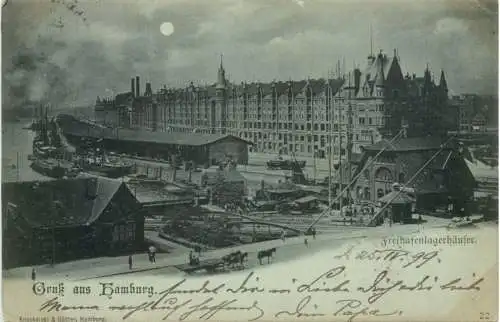 Hamburg - Freihafenlagerhäuser -772086