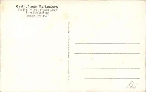 Trier - Gruss vom Markusberg -772352