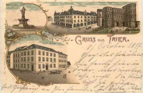 Trier - Hotel Anker - Litho -772562