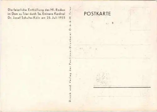 Trier - Der heilige Rock 1933 -773004