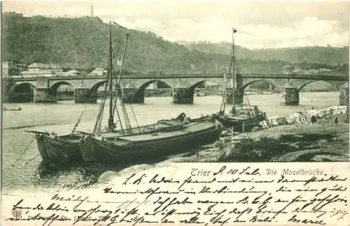 Trier - Moselbrücke -773044