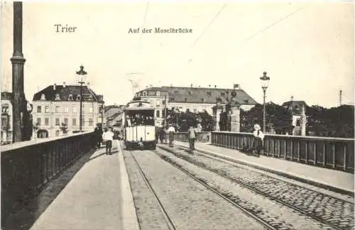 Trier - Auf der Moselbrücke -773182