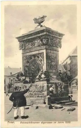 Trier - Viehmarktbrunnen -773404