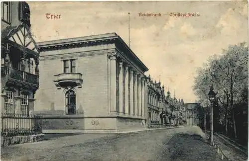 Trier - Reichsbank - Christophstrasse -773518