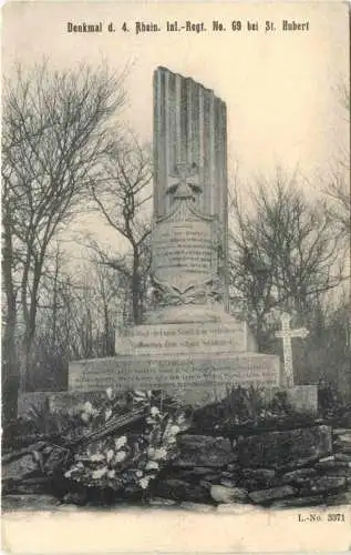 Trier - Denkmal des 4. Rhein. Inf. Regiments -773628