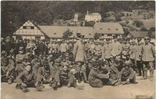 Trier - Belgische und und Französische Gefangene -773652