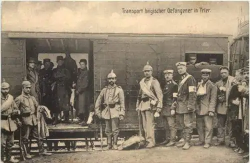 Trier - Transport belgischer Gefangener -773658