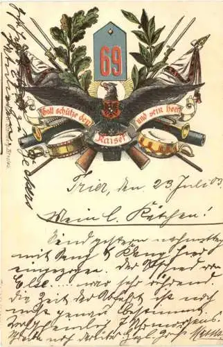 Trier Infanterie Regiment 69 - Litho -773694