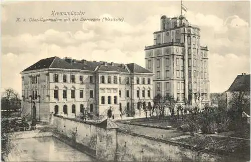 Kremsmünster - Ober-Gymnasium mit Strnwarte -773960