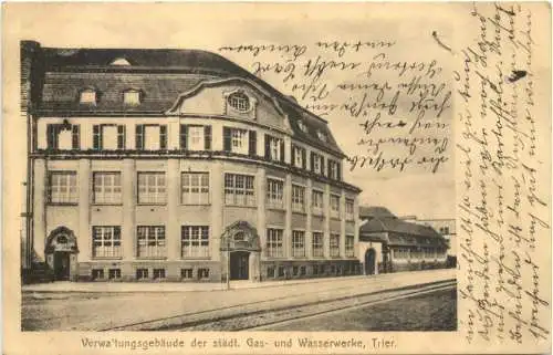 Trier - Verwaltungsgebäude der städt. Gas und Wasserwerke -773852