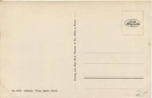 Trier - Igeler Säule -773878