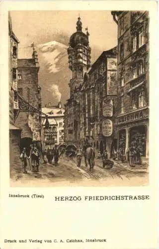 Innsbruck - Herzog Friedrichstrasse -774212