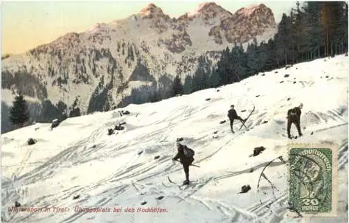 Ski - Übungsplatz bei den Nockhöfen -774302