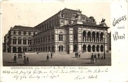 Gruss aus Wien - Litho -774316