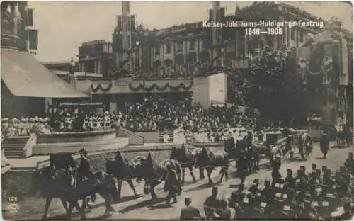 Wien - Kaiser Huldigungs Festzug 1908 -774386