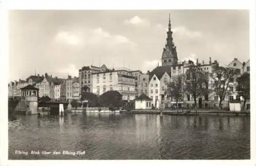 Elbing - Blick auf den Elbingfluss -774522