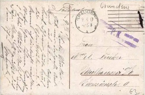 Graudenz - Coubiere Dankmal -774526