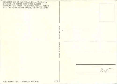 Schweizer Alpenpost - Postbus -774682