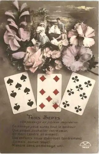 Trois Septs - Spielkarten -774842