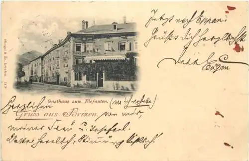 Gruss aus Brixen - Gasthaus zum Elefanten -775042