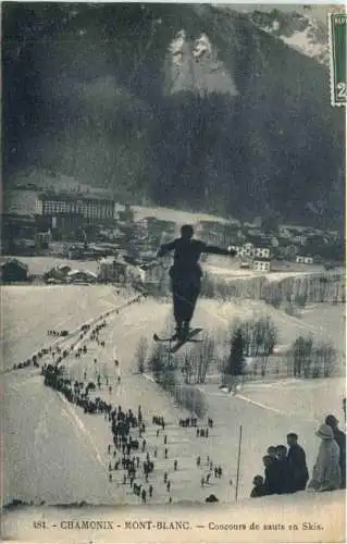 Chamonix - Concours de sauts en Skis -775086