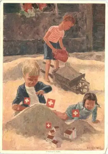 Bundesfeier Postkarte 1937 -775146