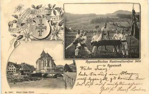 Appenzell - Kantonalturnfest 1904 -775310