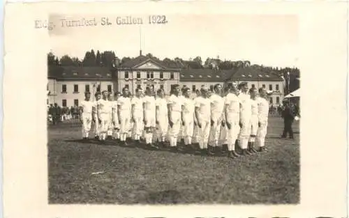 St. Gallen - Eidg. Turnfest 1922 -775318