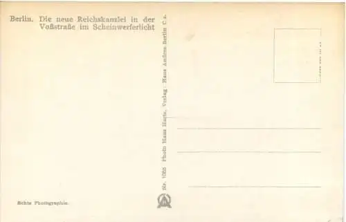 Berlin - Die neue Reichskanzlei -775624