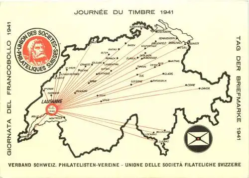 Schweiz - Verband Philatelisten Vereine 1941 -775580