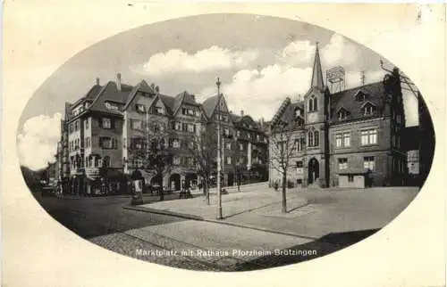 Pforzheim - Brötzingen - Marktplatz -775828