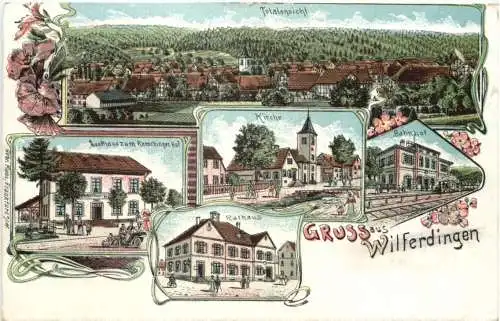 Gruss aus Wilferdingen - Litho - Remchingen -775880