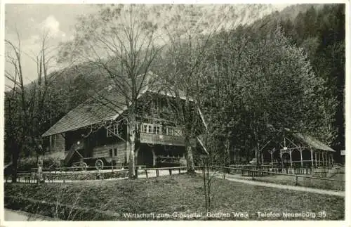 Neuenbürg im Schwarzwald - Wirtschaft zum Grösseltal -775894