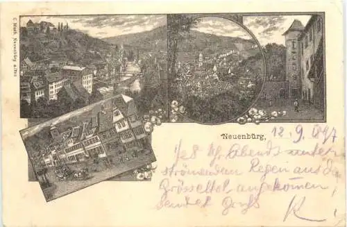 Neuenbürg im Schwarzwald 1897 -775956