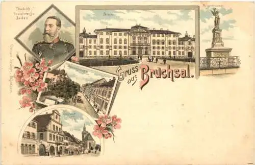 Gruss aus Bruchsal - Litho -776278