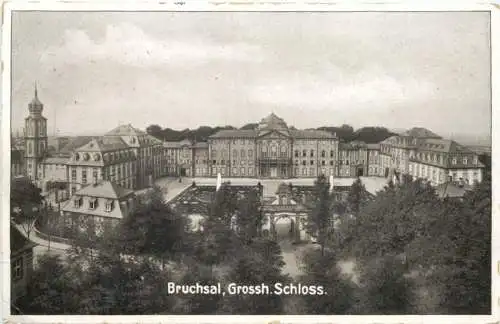 Bruchsal - Grossh. Schloss -776252