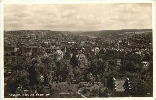 Pforzheim - Blick vom Wasserturm -776370